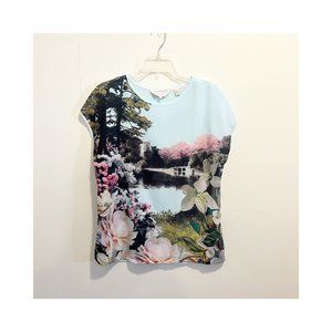 Ted Baker Scenic Shirt Size 3 (TB sizing - see pics for measurements)